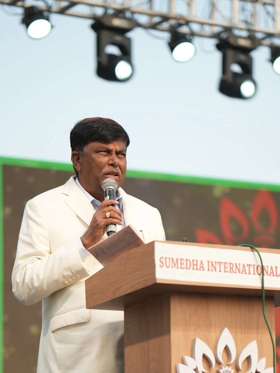 Shri D. A. Gopal Sir, Chairman of Sumedha Education Trust